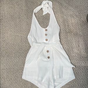 white romper